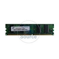 Micron MT8VDDT6464AY-40BD3 - 512MB DDR PC-3200 Non-ECC Unbuffered 184-Pins Memory