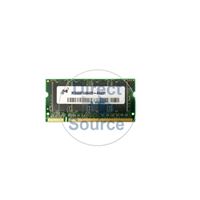 Micron MT8VDDT6464HY-40BD1 - 512MB DDR PC-3200 Non-ECC Unbuffered 200-Pins Memory