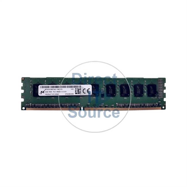 Micron MT9JSF25672AZ-1G9K1ZG - 2GB DDR3 PC3-14900 ECC Memory