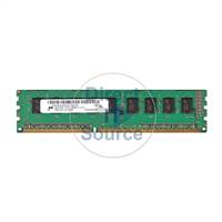 Micron MT9KSF25672AZ-1G6K1ZE - 2GB DDR3 PC3-12800 ECC Unbuffered 240-Pins Memory