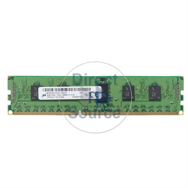 Micron MT9KSF51272PZ-1G6E2LF - 4GB DDR3 PC3-12800 ECC Registered 240-Pins Memory