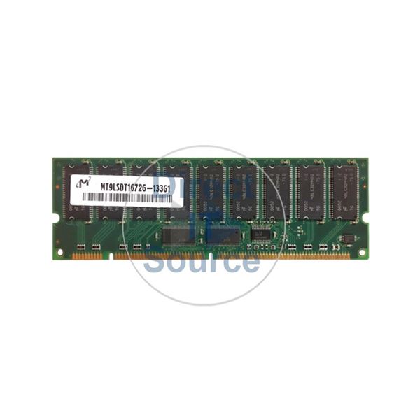 Micron MT9LSDT1672G-133G1 - 128MB SDRAM PC-133 ECC Registered 168-Pins Memory