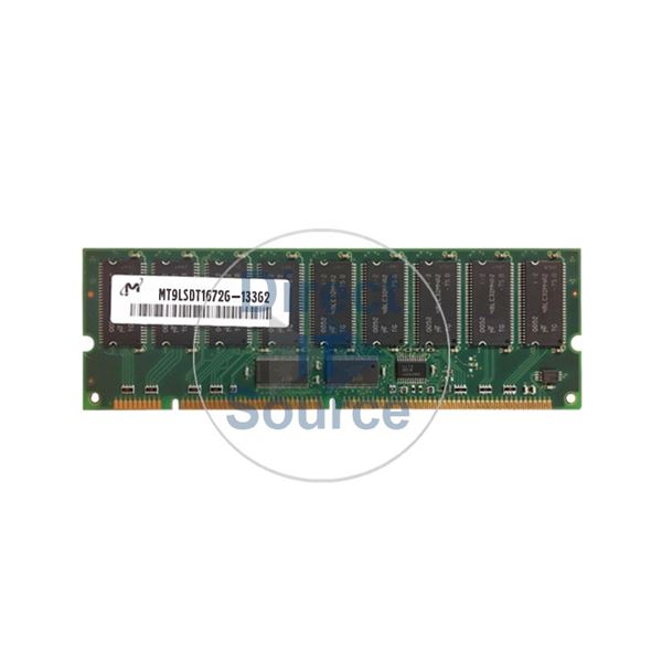 Micron MT9LSDT1672G-133G2 - 128MB SDRAM PC-133 ECC Registered 168-Pins Memory