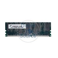 Micron MT9VDDF3272G-335B1 - 256MB DDR PC-2700 ECC Registered 184-Pins Memory