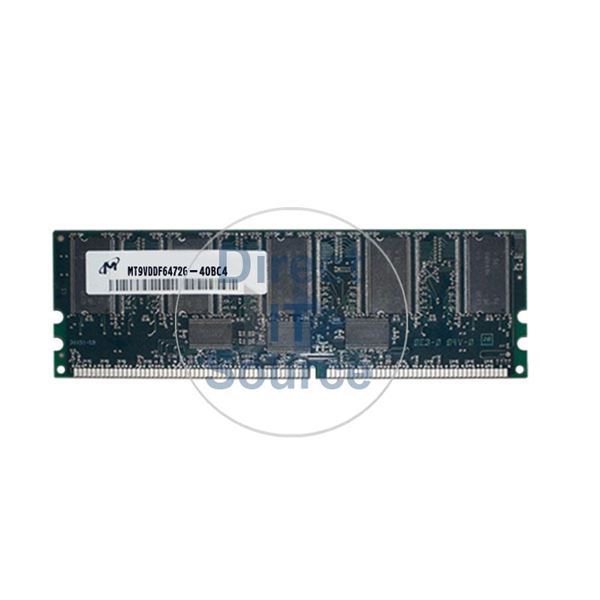 Micron MT9VDDF6472G-40BC4 - 512MB DDR PC-3200 ECC Registered 184-Pins Memory