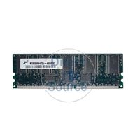 Micron MT9VDDF6472G-40BFZES - 512MB DDR PC-3200 ECC Registered 184-Pins Memory