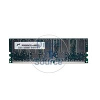Micron MT9VDVF6472G-40BFZES - 512MB DDR PC-3200 ECC Registered 184-Pins Memory