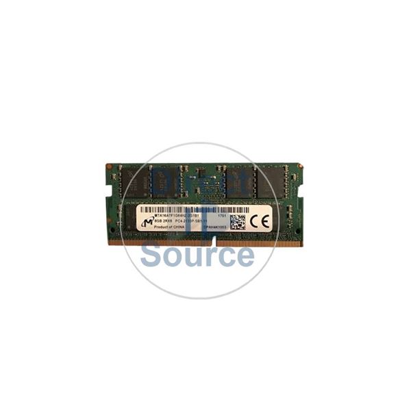 Micron MTA16ATF1G64HZ-2G1B1 - 8GB  DDR4 PC4-17000 Non-ECC Unbuffered 260-Pins Memory