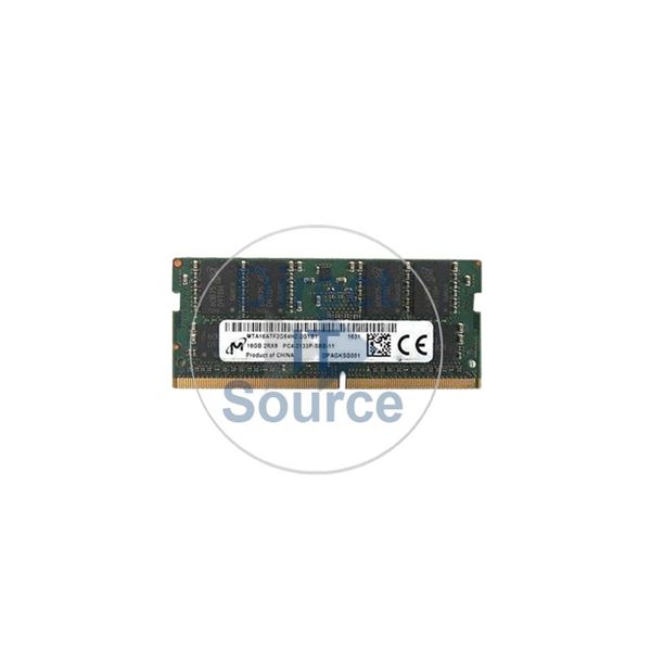 Micron MTA16ATF2G64HZ-2G1B1 - 16GB DDR4 PC4-17000 Non-ECC Unbuffered 260-Pins Memory