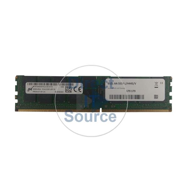 Micron MTA72ASS4G72LZ-2G1 - 32GB DDR4 PC4-17000 ECC Load Reduced 288-Pins Memory