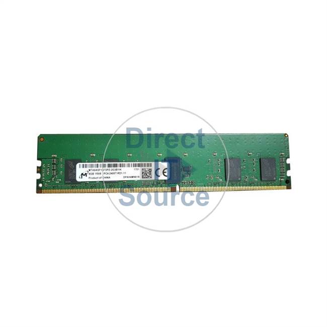 Micron MTA9ASF1G72PZ-2G3B1IK - 8GB DDR4 PC4-19200 ECC Unbuffered Memory