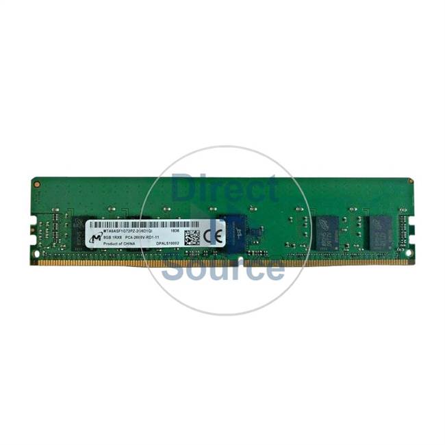 Micron MTA9ASF1G72PZ-2G6D1QI - 8GB DDR4 PC4-21300 ECC Registered Memory