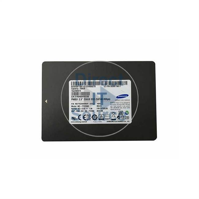 Samsung MZ7TE256HM-000L2 - 256GB SATA 2.5" SSD