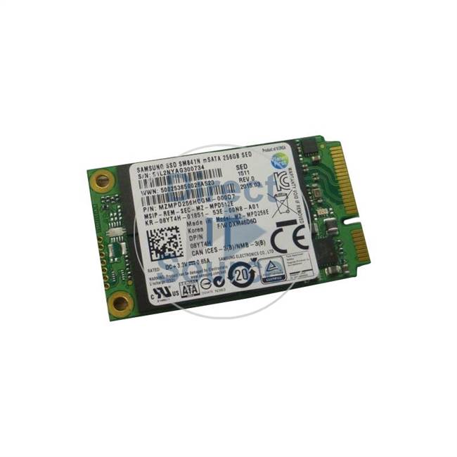 Samsung MZMPD256HCGM-000D7 - 256GB mSATA 1.8" SSD