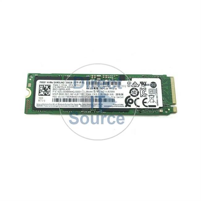 Samsung MZVLB256HAHQ-000D1 - 256GB PCIe SSD