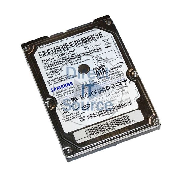 Dell N9004 - 60GB 5.4K SATA 2.5" 8MB Cache Hard Drive