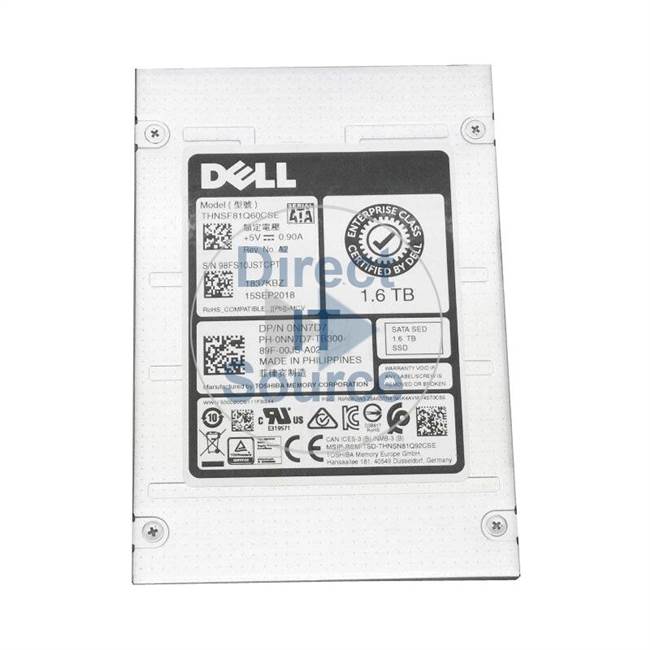 Dell NN7D7 - 1.6TB SATA 2.5" SSD