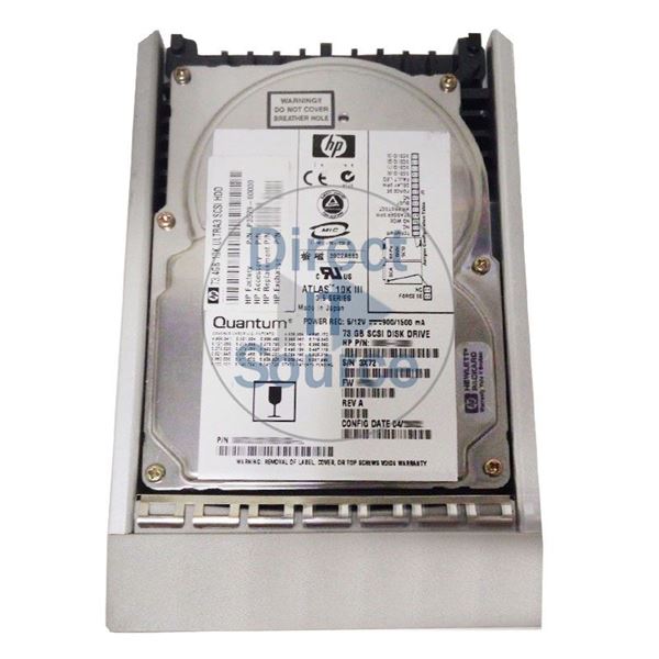 HP P3579-60000 - 73.4GB 10K Ultra3-SCSI 3.5" Hard Drive