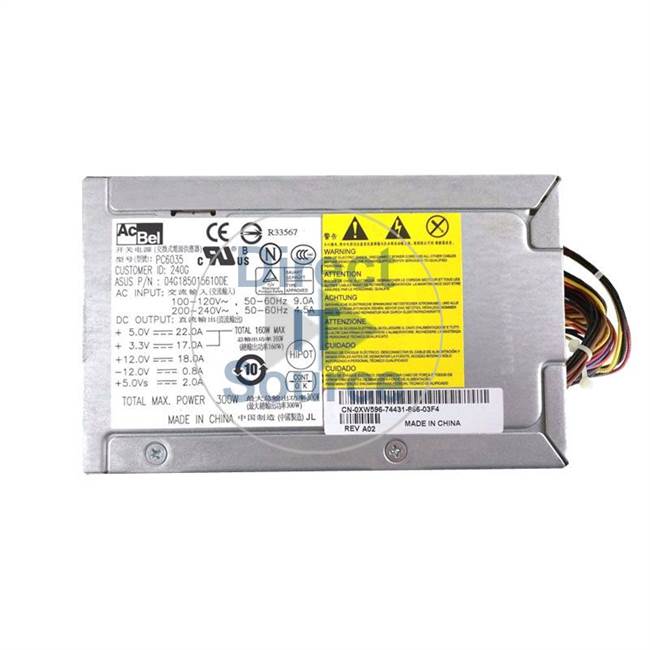 Acbel PC6035 - 300W Power Supply for Inspiron 530