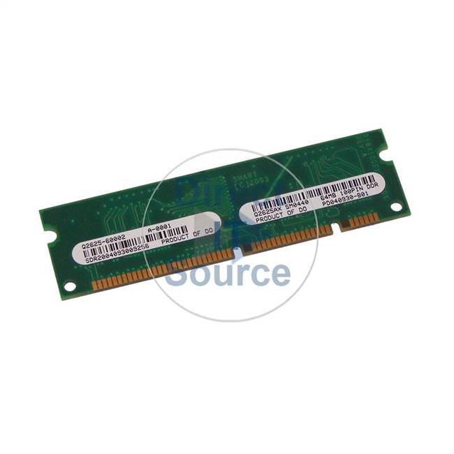 HP Q2625-60002 - 64MB DDR PC-2100 100-Pins Memory