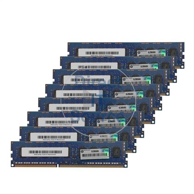 HP QE261AV - 64GB 8x8GB DDR3 PC3-12800 ECC Memory