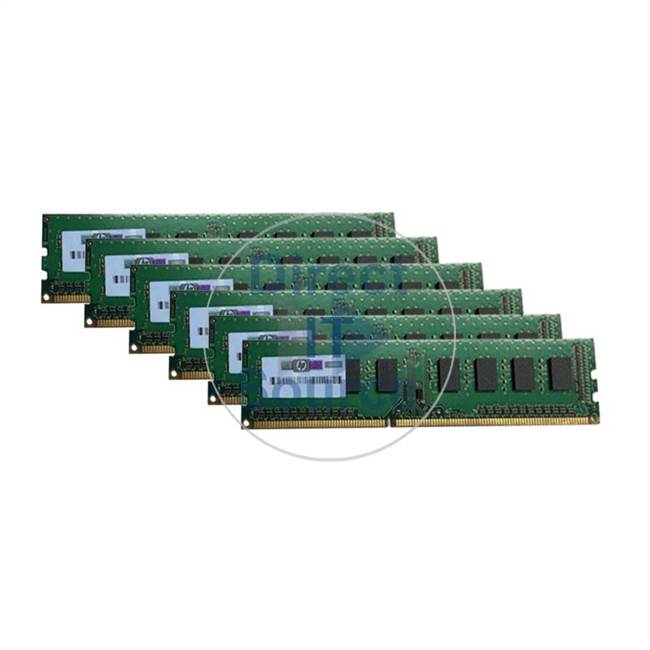 HP QG061AV - 12GB 6x2GB DDR3 PC3-12800 Memory