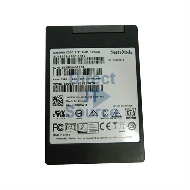 Sandisk SD7SB6S-128G-1012 - 128GB SATA 2.5" SSD