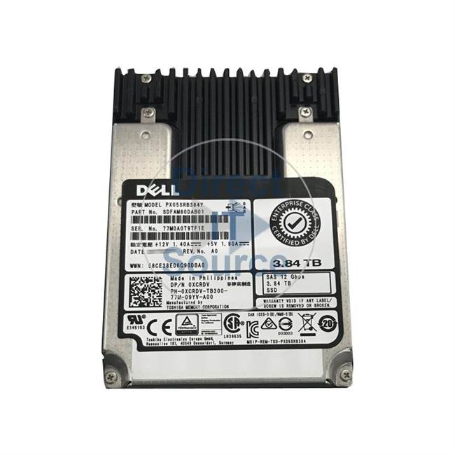 Dell SDFAM80DAB01 - 3.84TB SAS 12Gbps 2.5" SSD