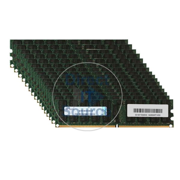 Sun SEMX2C1Z - 64GB 16x4GB DDR2 PC2-4200 ECC Registered 240-Pins Memory