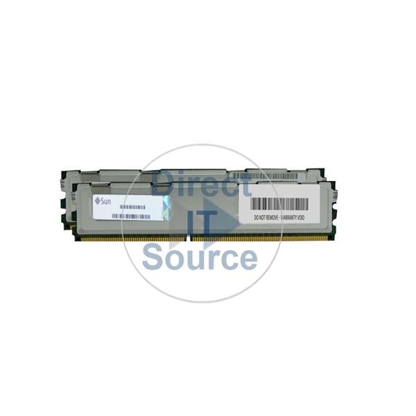 Sun SESX2B3Z - 4GB 2x2GB DDR2 PC2-5300 ECC Fully Buffered 240-Pins Memory