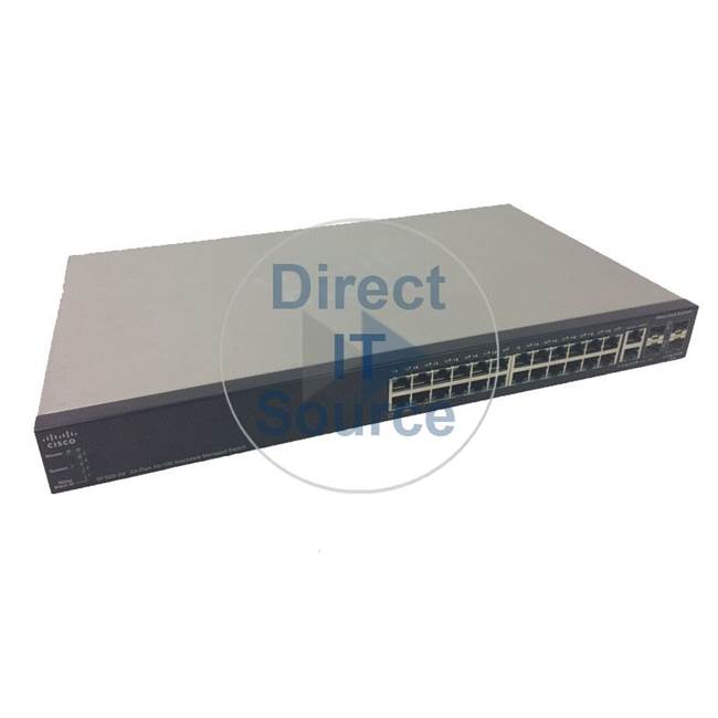 Cisco SF500-24 - 24-Port 10/100 Stackable Managed Switch