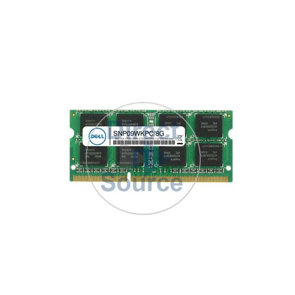 Dell SNP09WKPC/8G - 8GB  DDR4 PC4-17000 ECC Unbuffered 260-Pins Memory