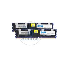Dell SNP9F035C2/8G - 8GB 2x4GB DDR2 PC2-5300 ECC Fully Buffered 240-Pins Memory