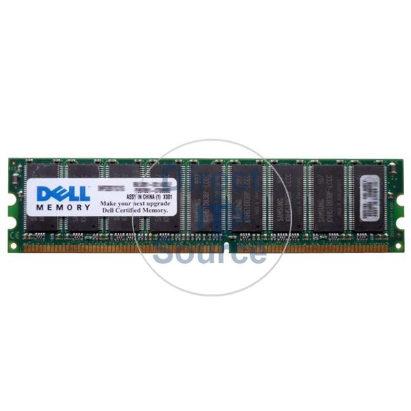 Dell SNPG2671C/1G - 1GB DDR PC-3200 ECC Unbuffered 184-Pins Memory