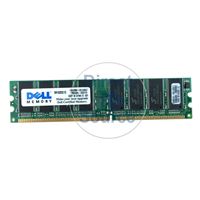 Dell SNPJ0203C/1G - 1GB DDR PC-3200 Non-ECC Unbuffered 184-Pins Memory