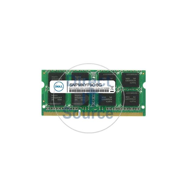 Dell SNPMKYF9C/8G - 8GB DDR4 PC4-19200 Non-ECC Unbuffered 260-Pins Memory