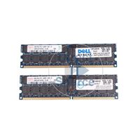 Dell SNPP134GCK2/16G - 16GB 2x8GB DDR2 PC2-5300 ECC Registered 240-Pins Memory