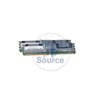 Dell SNPUK629CK2/2G - 2GB 2x1GB DDR2 PC2-5300 ECC Fully Buffered 240-Pins Memory