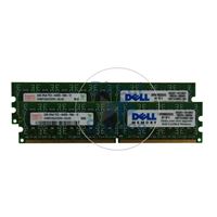 Dell SNPWM553CK2/4G - 4GB 2x2GB DDR2 PC2-6400 ECC Unbuffered 240-Pins Memory