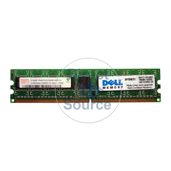Dell SNPY5948C/512 - 512MB DDR2 PC2-5300 ECC Unbuffered 240-Pins Memory