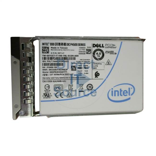 Intel SSDPE2KX040T7T - 4TB NVMe 2.5" SSD