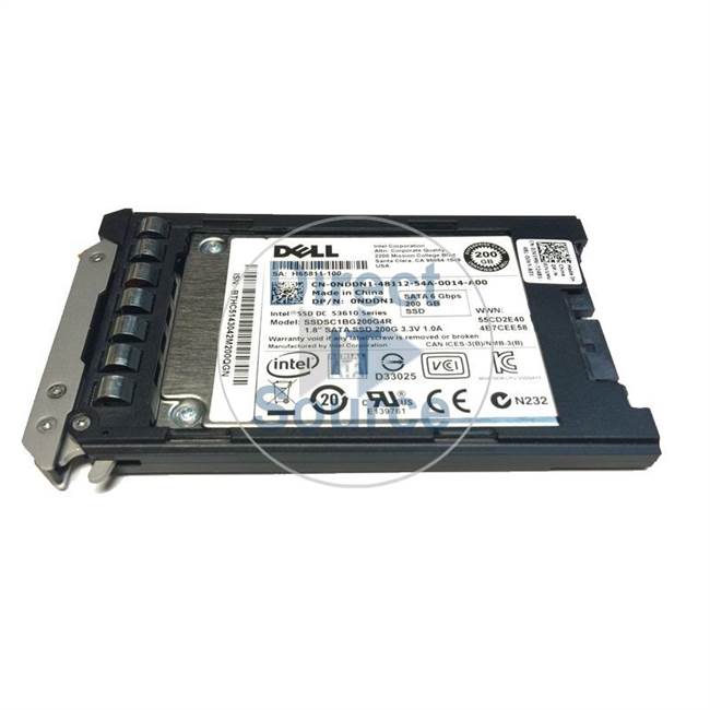 Intel SSDSC1BG200G4R - 200GB SATA 6.0Gbps 1.8" SSD