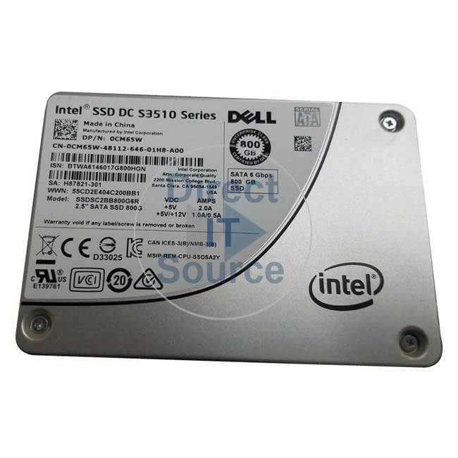 Intel SSDSC2BB800G6R - 800GB SATA 2.5" SSD