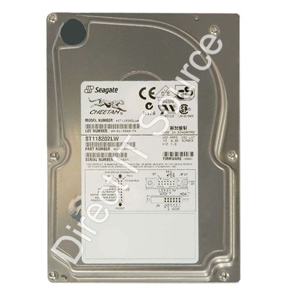 Seagate ST118202LW - 18.2GB 10K 68-PIN Ultra2-Wide SCSI 3.5" 1MB Cache Hard Drive