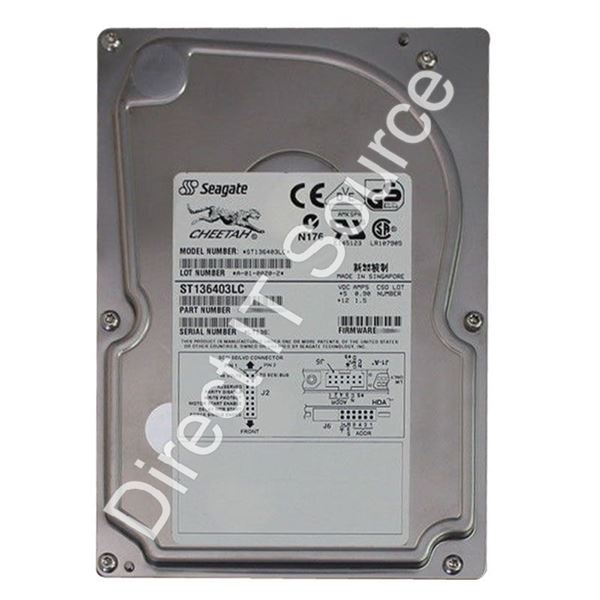 Seagate ST136403LC - 36.4GB 10K 80-PIN Ultra2-Wide SCSI 3.5" 1MB Cache Hard Drive