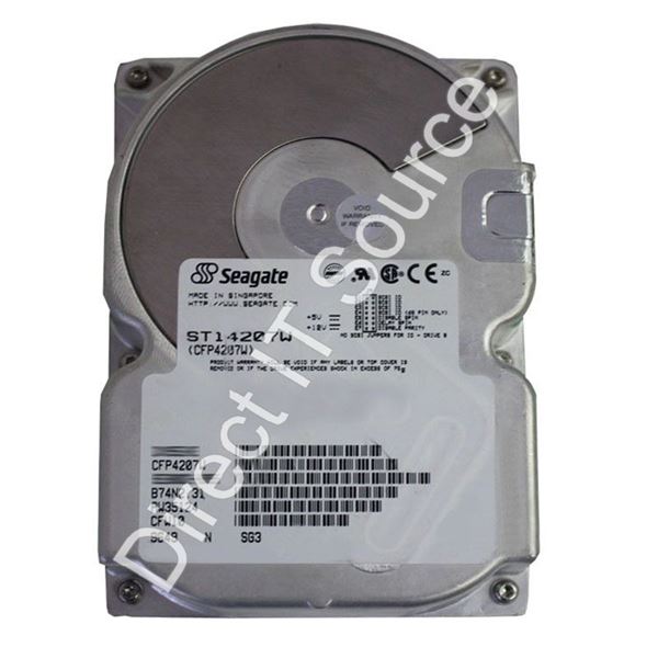 Seagate ST14207W - 4.2GB 7.2K 68-PIN Fast Wide SCSI 3.5" 512KB Cache Hard Drive