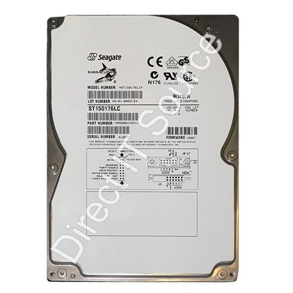 Seagate ST150176LC - 50GB 7.2K 80-PIN Ultra2-Wide SCSI 3.5" 1MB Cache Hard Drive