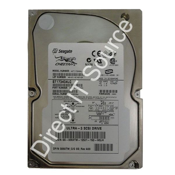 Seagate ST173404LC - 73.4GB 10K 80-PIN Ultra-160 SCSI 3.5" 4MB Cache Hard Drive