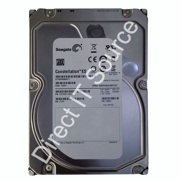 Seagate ST2000NM0011 - 2TB 7.2K SATA 6.0Gbps 3.5" 64MB Cache Hard Drive