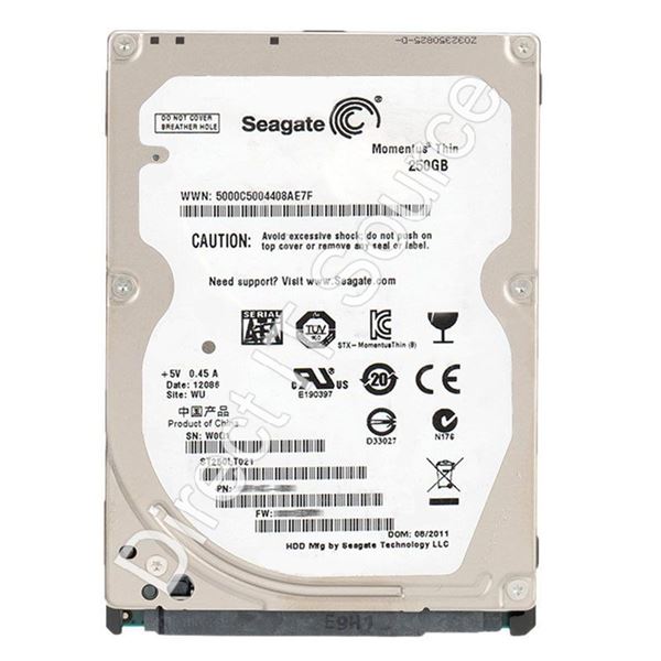 Seagate ST250LT021 - 250GB 7.2K SATA 3.0Gbps 2.5" 16MB Cache Hard Drive